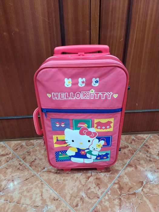 Mala malas de viagem da hello Kitty criança bebé casa quarto apartamen