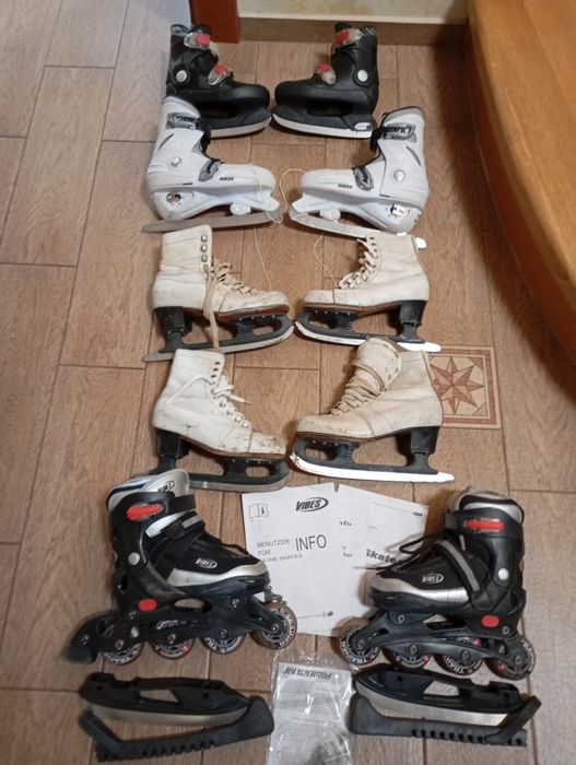 Ковзани ролики санки можна одним лотом