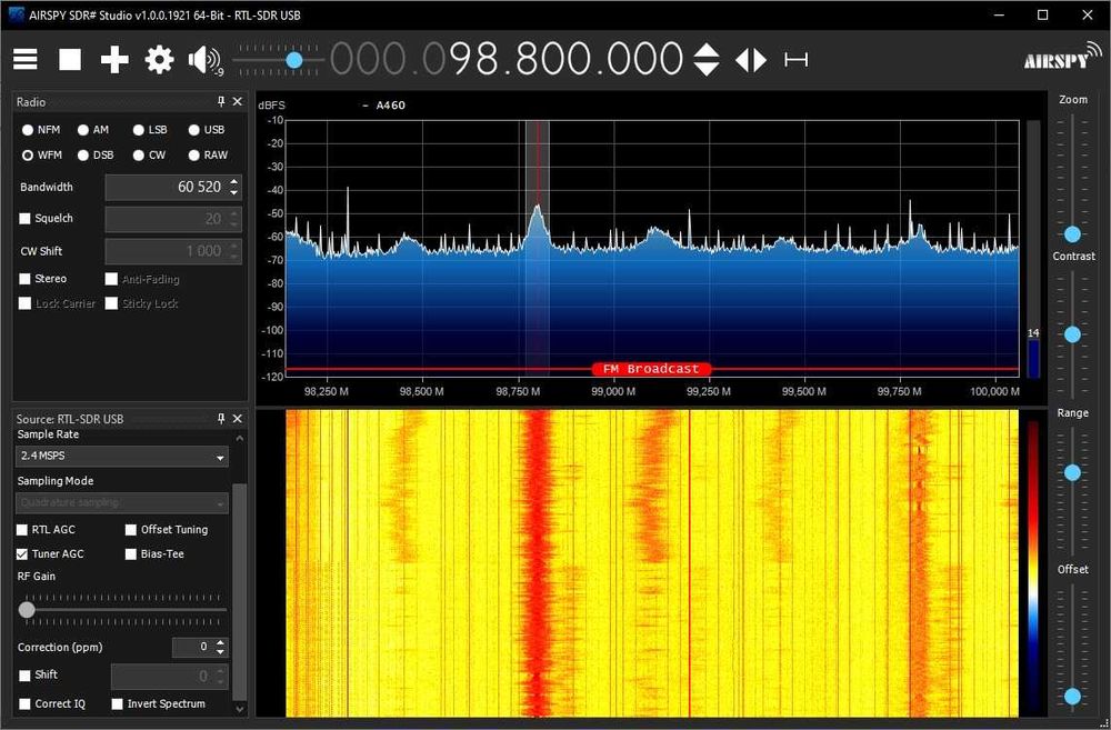 Tuner dvb-t RTL SDR Rtl2832U + FC0012 do nasłuchu, słuchania radia