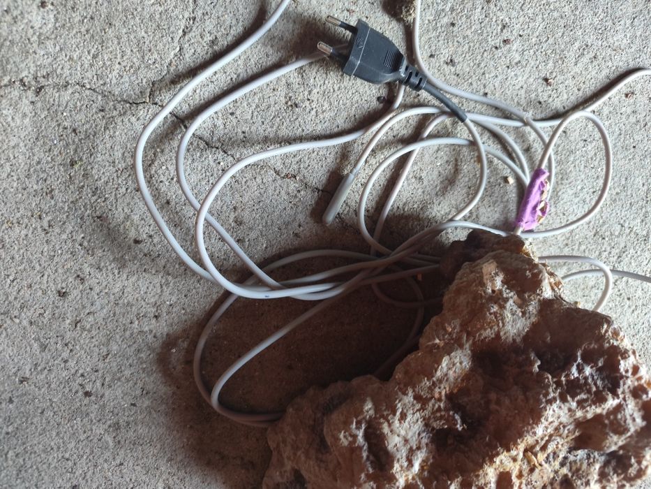 Cabo de aquecimento e esconderijo terrário