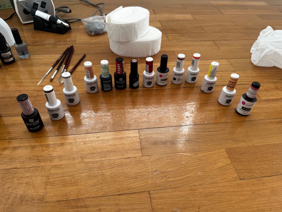 Conjunto KIT para fazer Unhas de Gel completo NOVO