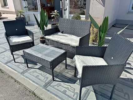 Conjunto de jardim barato/Sofá + cadeiras + mesa/Entrega gratuita em domicílio/Pagamento na entrega