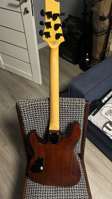 Гитара електронная Schecter Diamond Series Omen-6 2010 Walnut Satin – Used