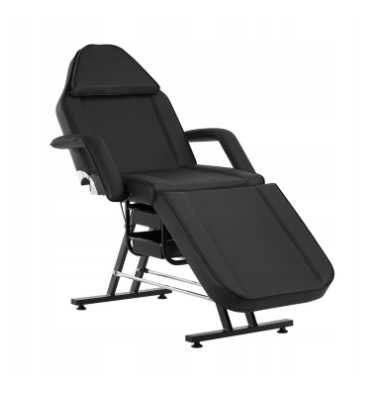 Fotel kosmetyczny czarny jak nowy