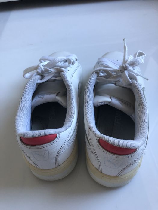Buty Puma sneakersy biale 38 wkladka 24 trampki adidasy polbuty