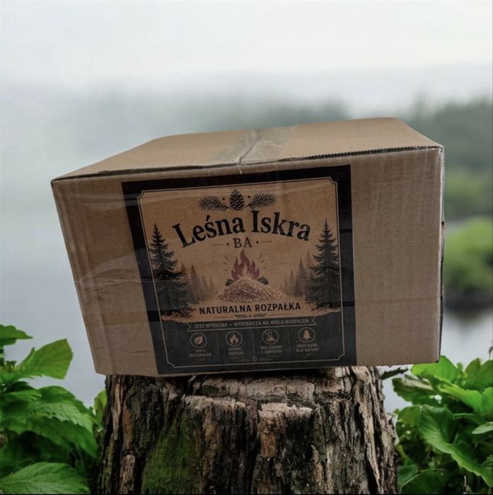 Naturalna rozpałka sosnowa 2,5 kg netto