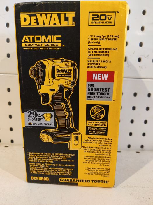 DeWalt Atomic DCF850 20V Max імпульсный шуруповерт гайковерт Оригінал