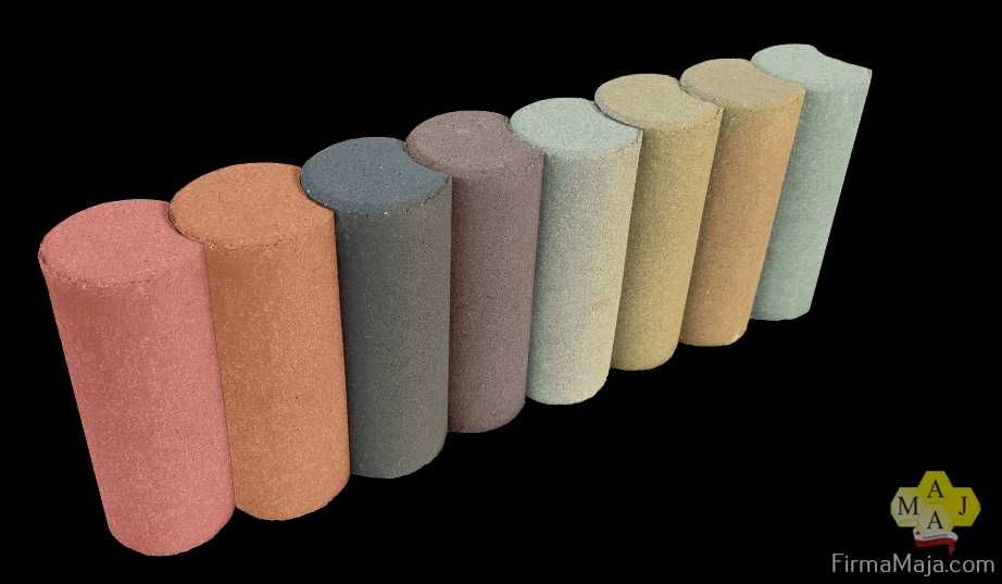 Palisada Betonowa na schody okrągła 30 cm dostawa cała Polska