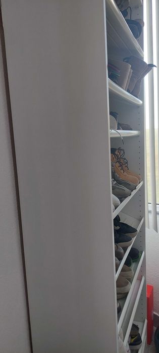 Roupeiro/sapateira IKEA PAX branco, 236x75x35