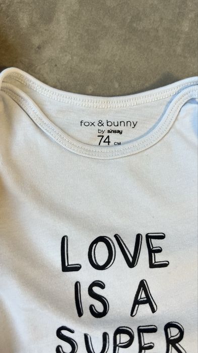 Боді, боди, Fox & bunny, 6-9 місяці
