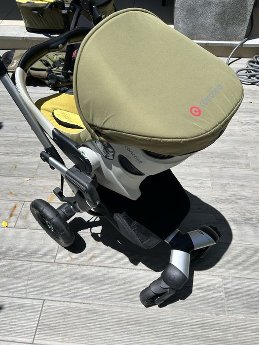 Trio Cybex (carrinho + ovo + alcofa)