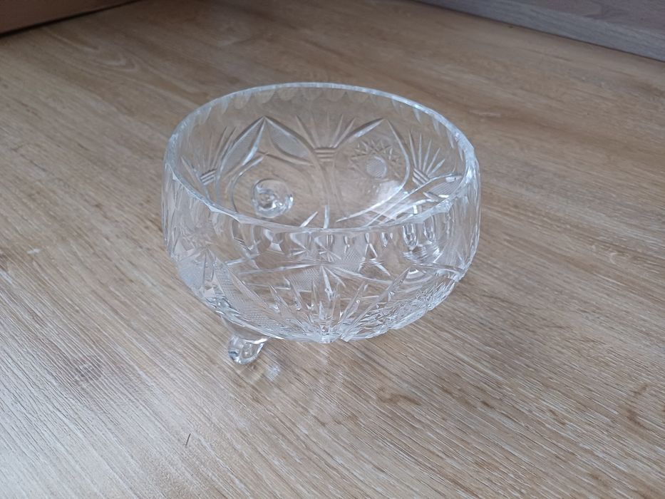 Kryształowa misa PRL