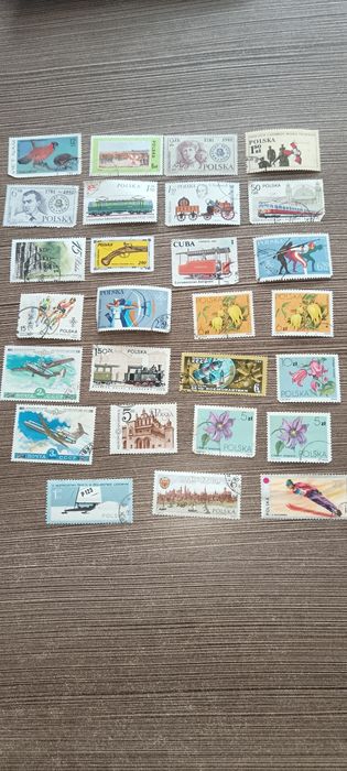 Znaczki pocztowe nawet 50 letnie!!!