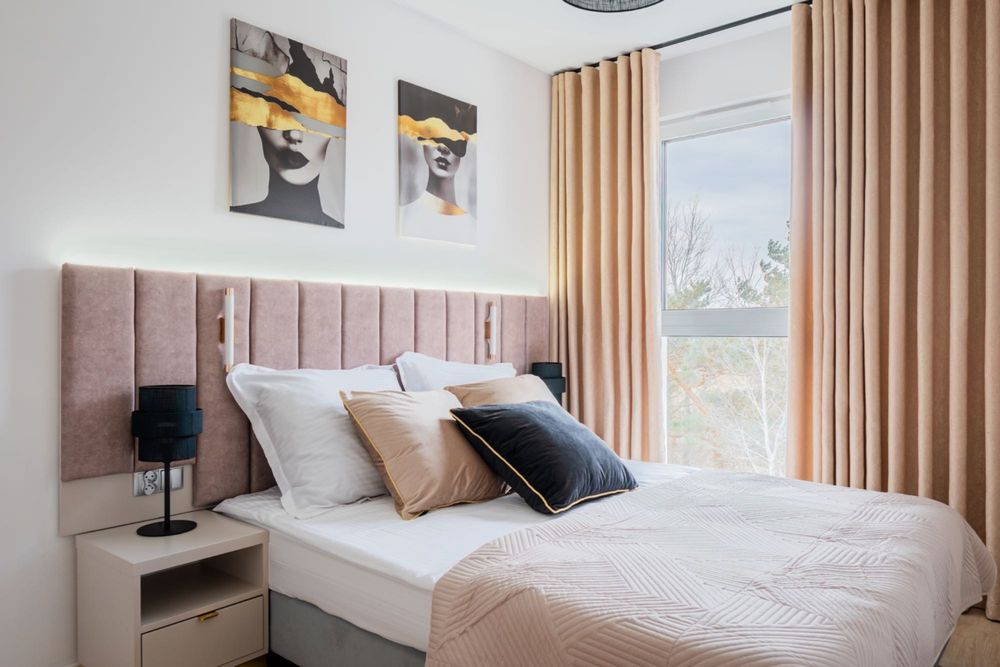 Stylowy Apartament w Jastrzębiej Górze Blisko Plaży | Basen | Jacuzzi | Prywatny Balkon