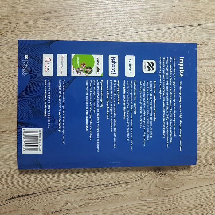 Nowa Impulse 3 B1+ książka nauczyciela TB +  kod do app + CD (nr2)