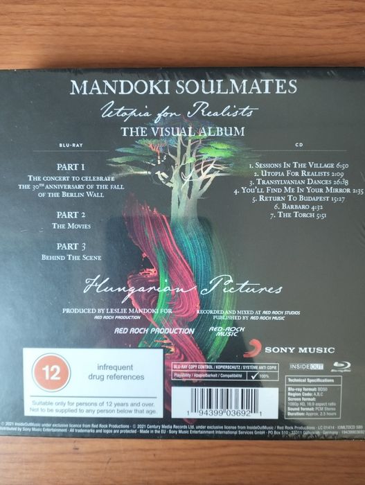CD + Blu-ray Mandoki Soulmates