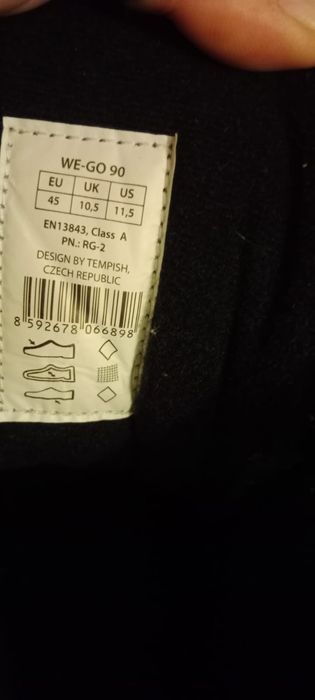 Raz używane rolki tempish r. 45
