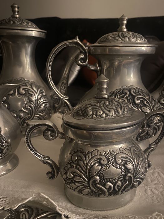 Servico de cha em caskinha