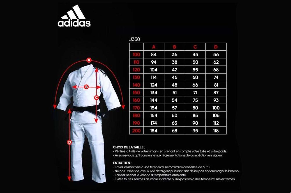 Kimono judo novo ADIDAS J350 CLUB 200cm