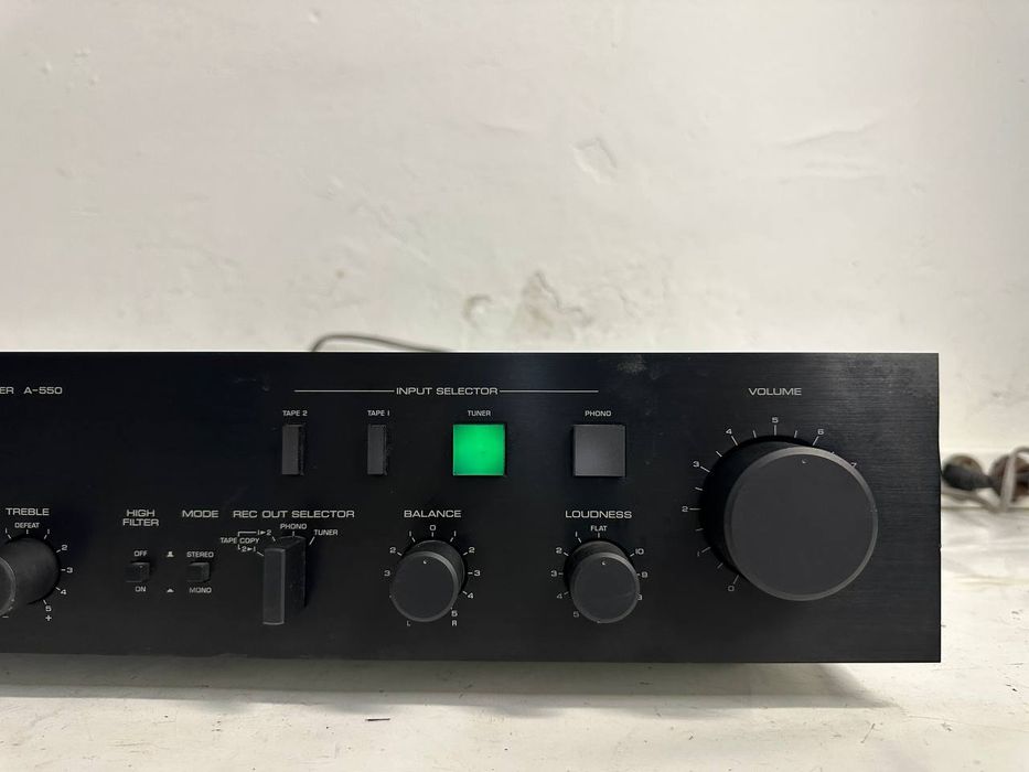 Wzmacniacz Yamaha A-550 | 2 × 53 W | Made in Japan | Vintage Hi-Fi
