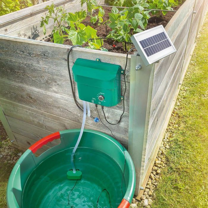 Automatyczny solarny system irygacji nawadniania roślin