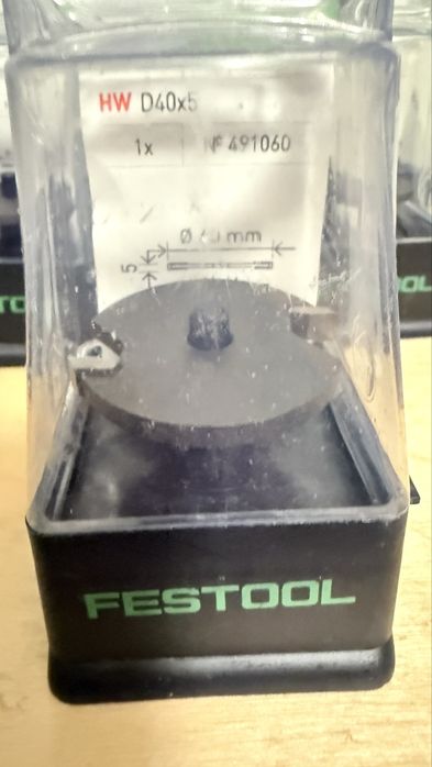 Festool. Frezy do wpustow