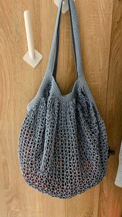 Вмістка стильна авоська ручної роботи