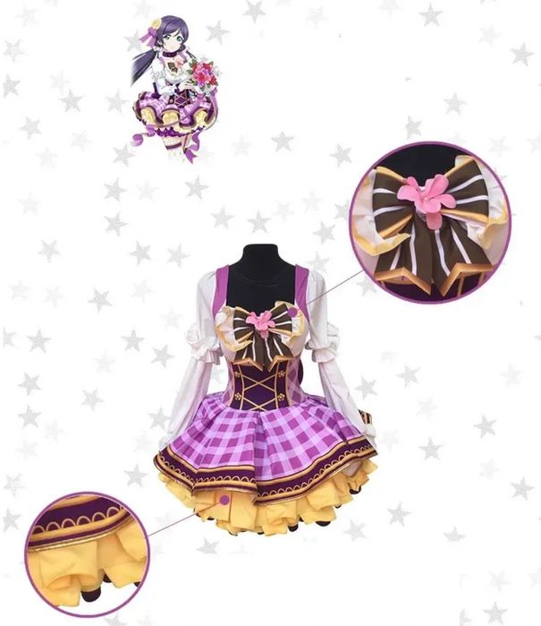 Nozomi Tojo Flower Bouquet Love Live M Cosplay