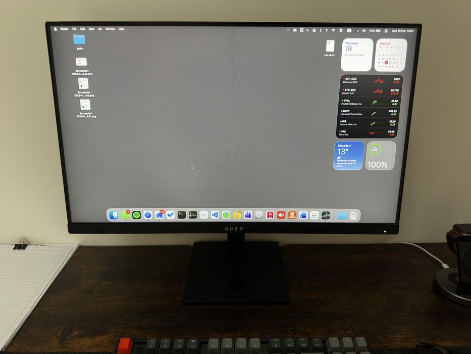 Monitor HP omen 24”