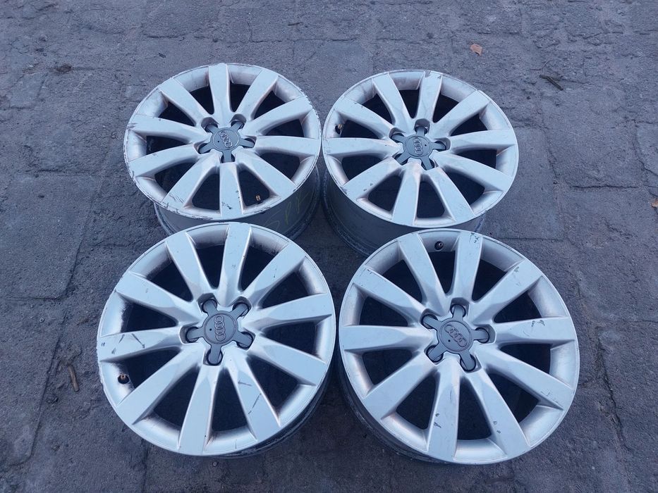 AUDI A4 B8 FELGI ALUMINIOWE R17 8J ET47 5X112 ORYGINAŁ PROSTE! 8K0601025C