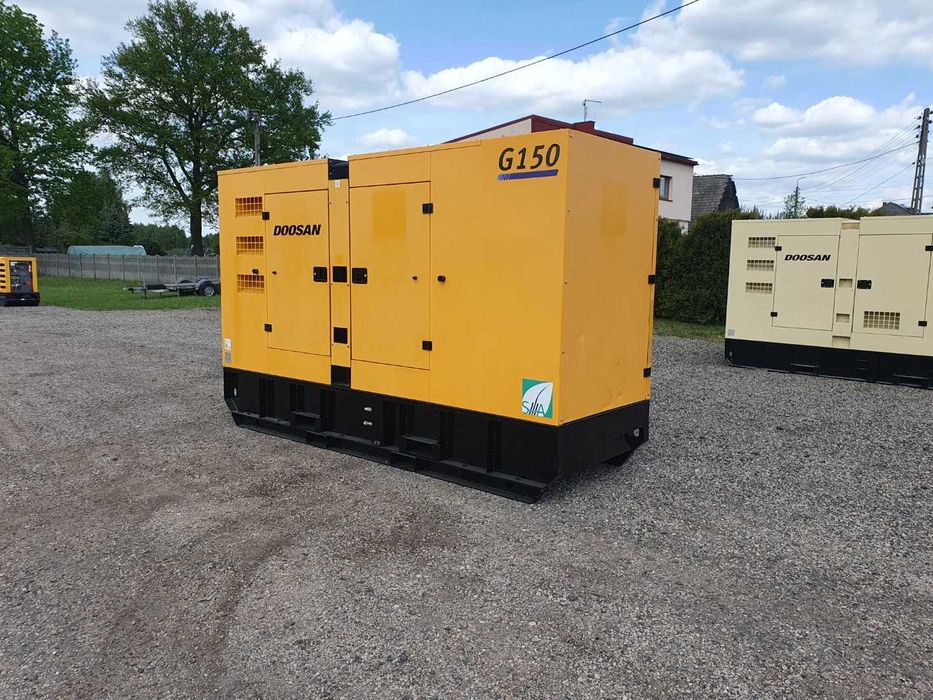 Agregat Prądotwórczy DOOSAN 150 kva JOHN DEREE