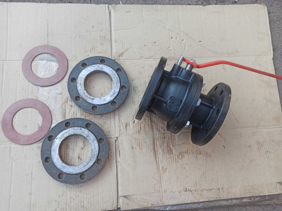 Краны шаровые фланецвые на замену задвижек Ду50 Ду65 Ду80 Ду100 Ду125