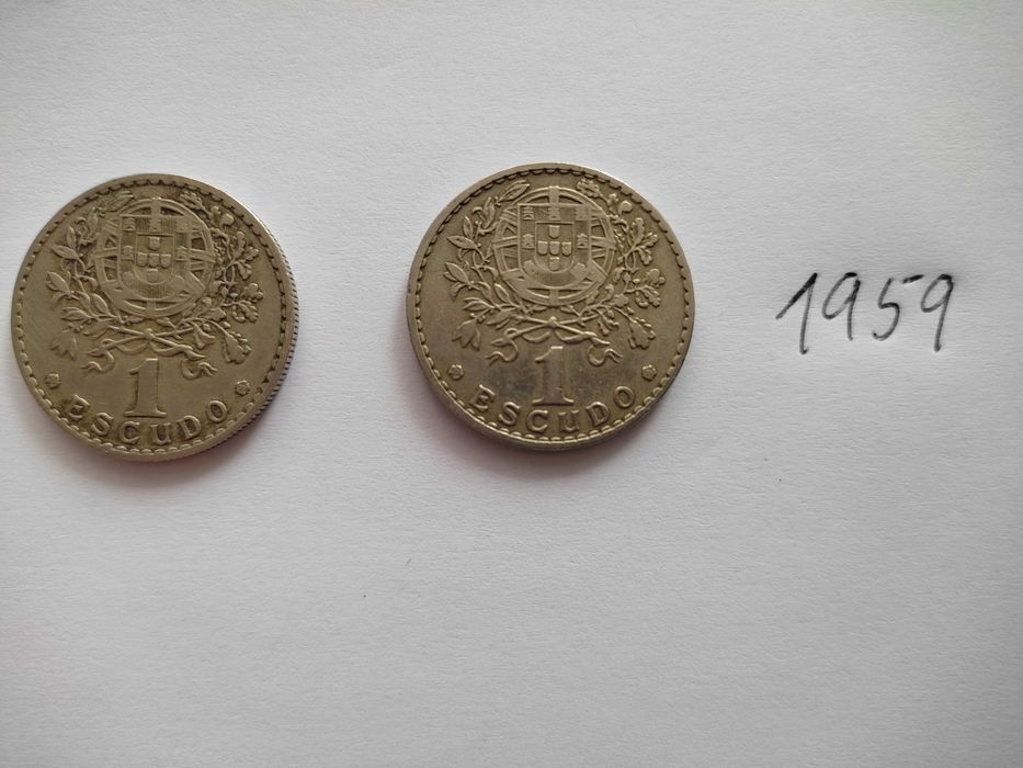 moedas da republica- 1 escudo 1959