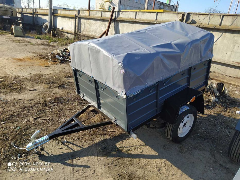 Прицепы на прямую с Завода,по оптовой цене,тент ПВХ.