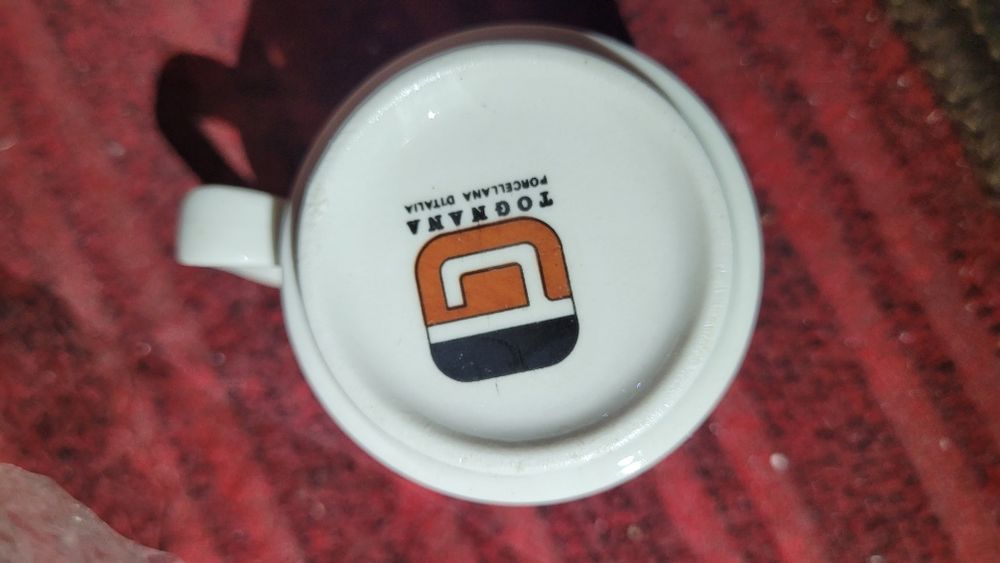 Tognana włoski komplet do espresso, nowy