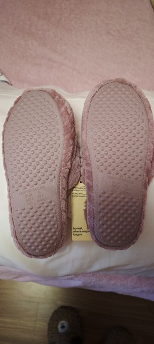 Chinelos pantufas rosa