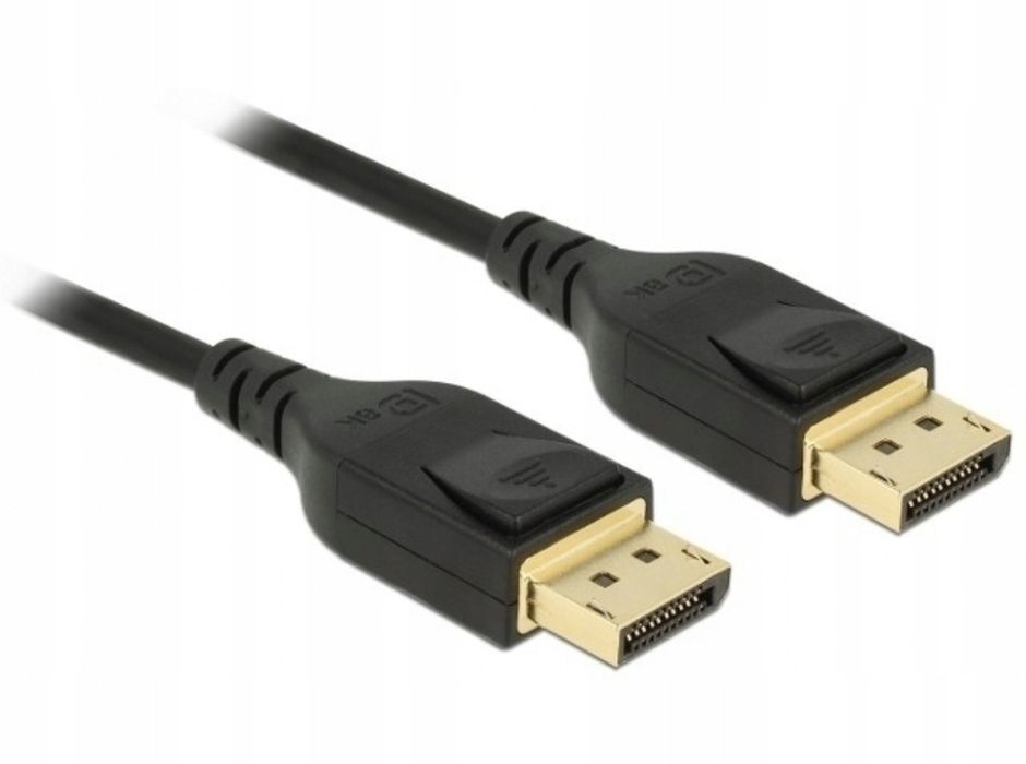 Kabel Displayport - Displayport 8K 1m czarny