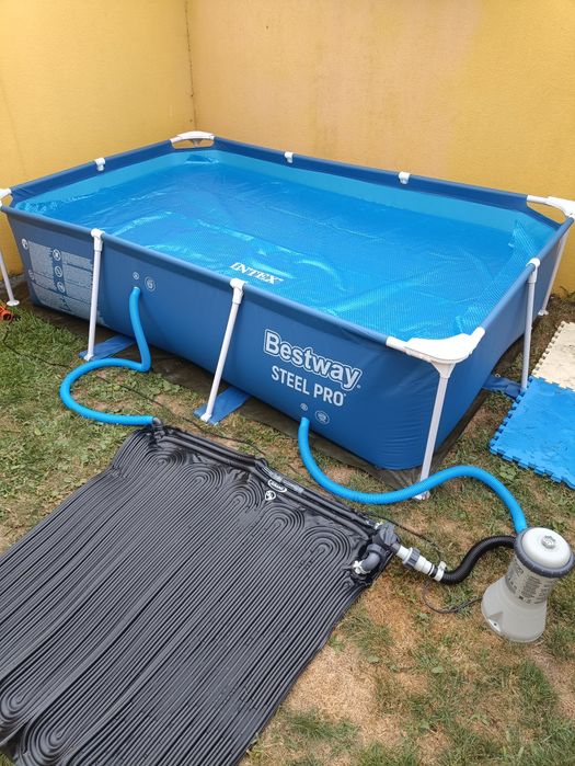 Piscina Inflável Bestway Steel Pro 259x179 + Filtro e Aquecimento