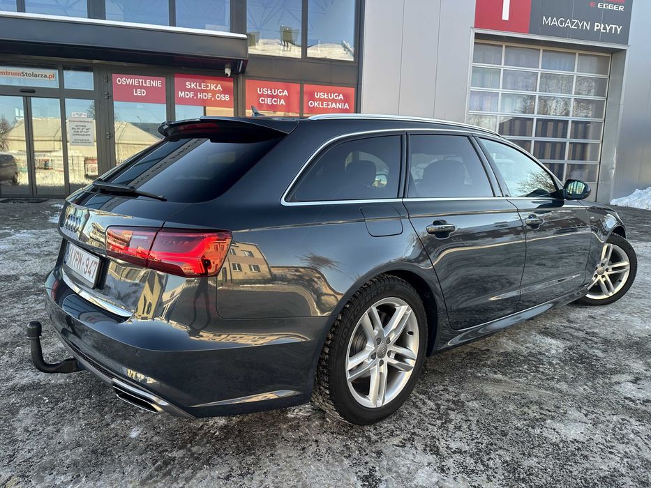 AUDI A6 C7 LIFT 2.0 TDI 190PS S-LINE Panorama Skóra LED Kamera PDC 18"