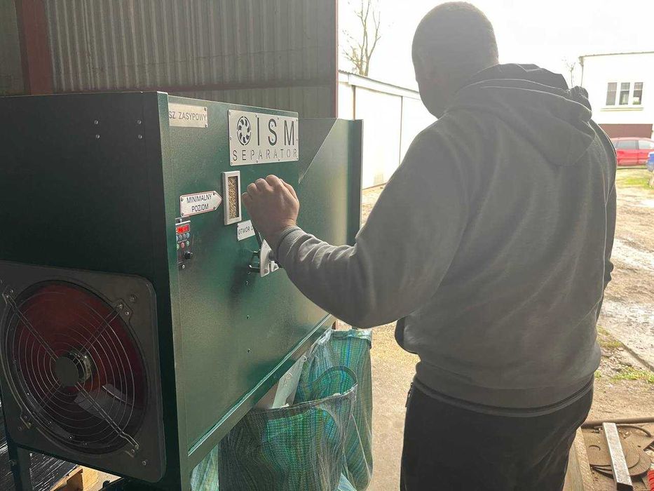 Separator aerodynamiczny, wialnia, czyszczalnia