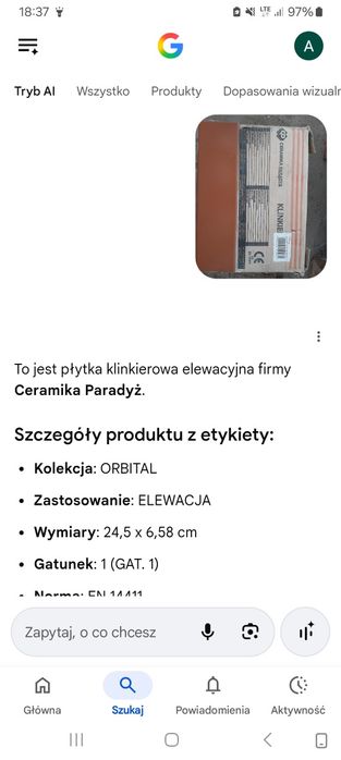 Płytki ceramiczne gres