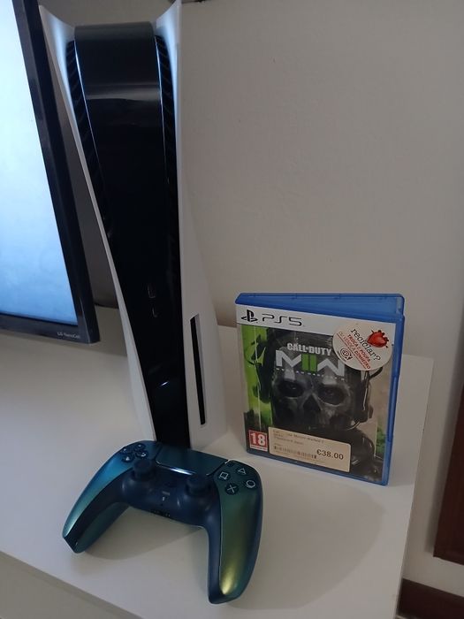 Playstation 5 c/leitor de CDs + Call of Duty
