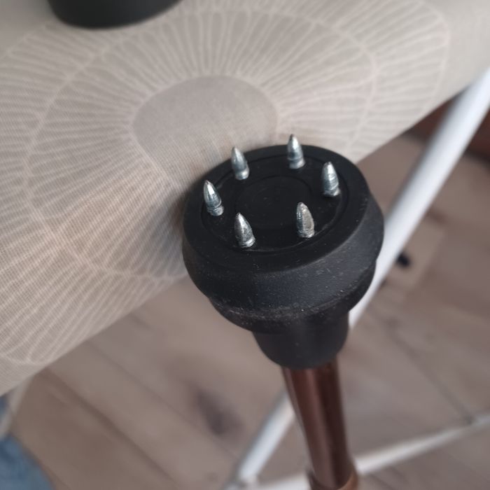 Laska inwalidzka z regulacją