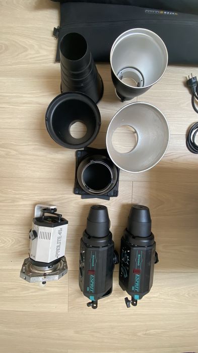 Sprzedam zestaw bowens + 1x Multiblitz Profilite 41 W + akcesoria.