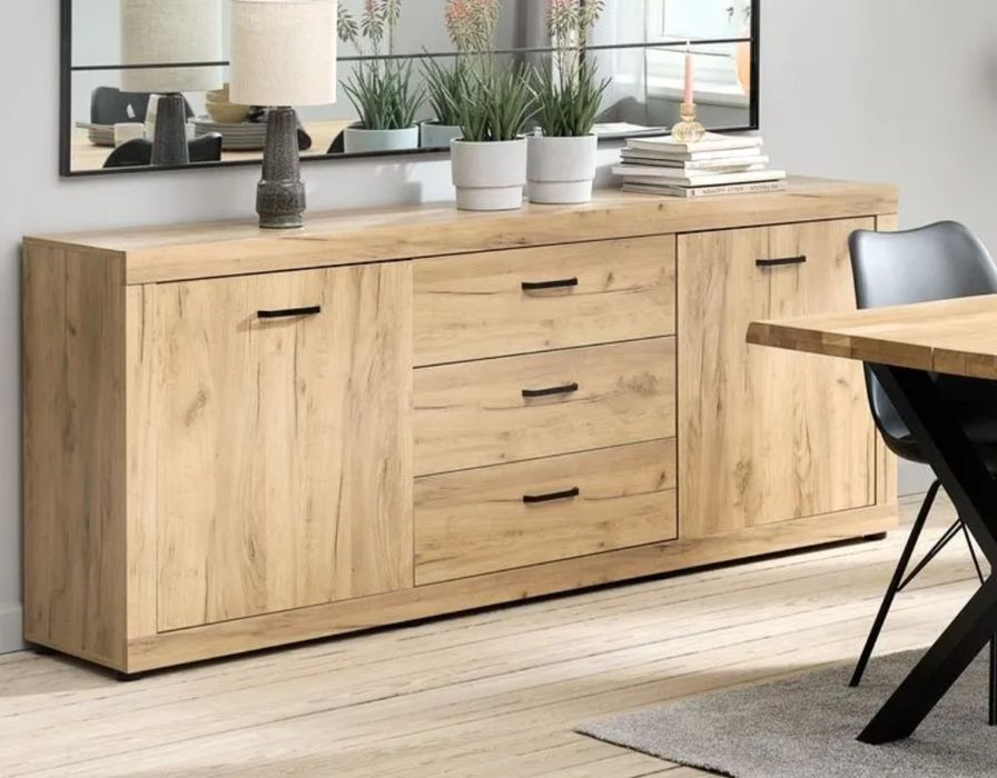 Movel tv + aparador..carvalho selvagem