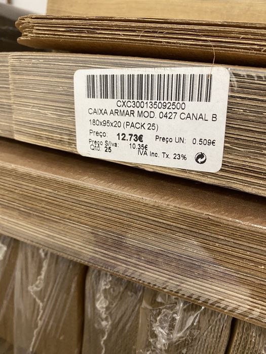 lotes de caixas pequenas