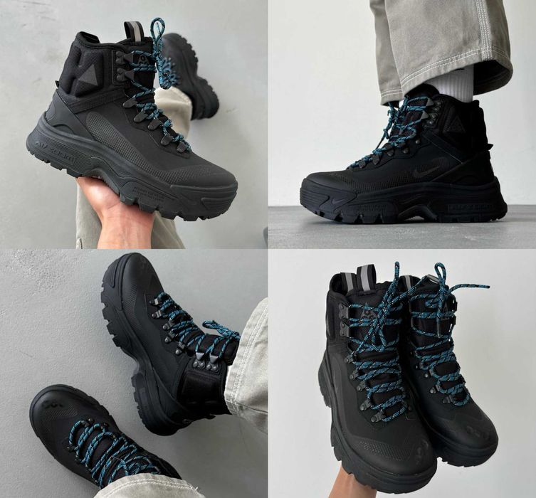 Мужские ботинки Nike ACG Air Zoom Gaiadome Gore-Tex Black 40-46 Хит!