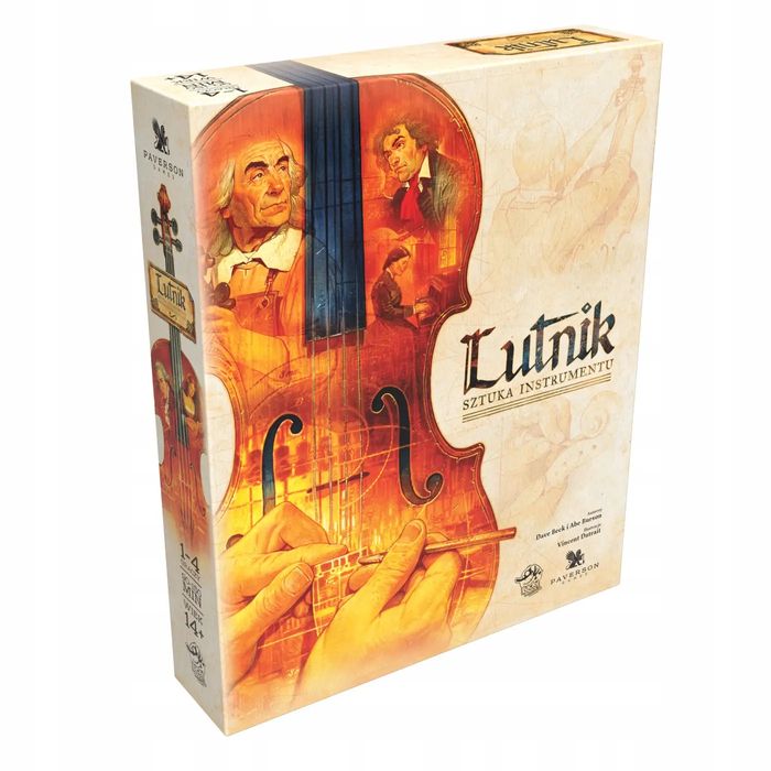 Gra planszowa Lutnik: Sztuka Instrumentu Lucky Duck Games. Lucky Duck Games