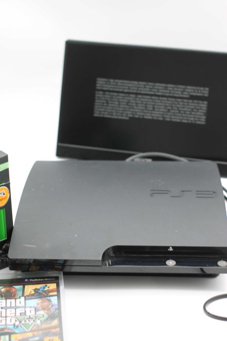 PS3 Slim CECH-2104A | Model poszukiwany | GTA V | Nowy Pad | Klasyk