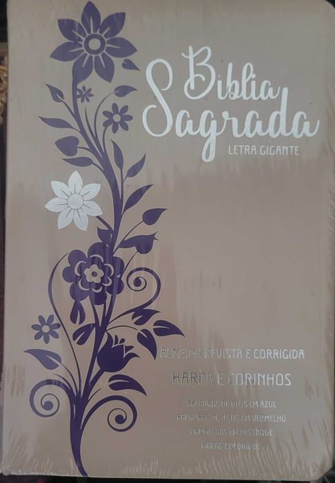 Biblias com Harpa e corinho